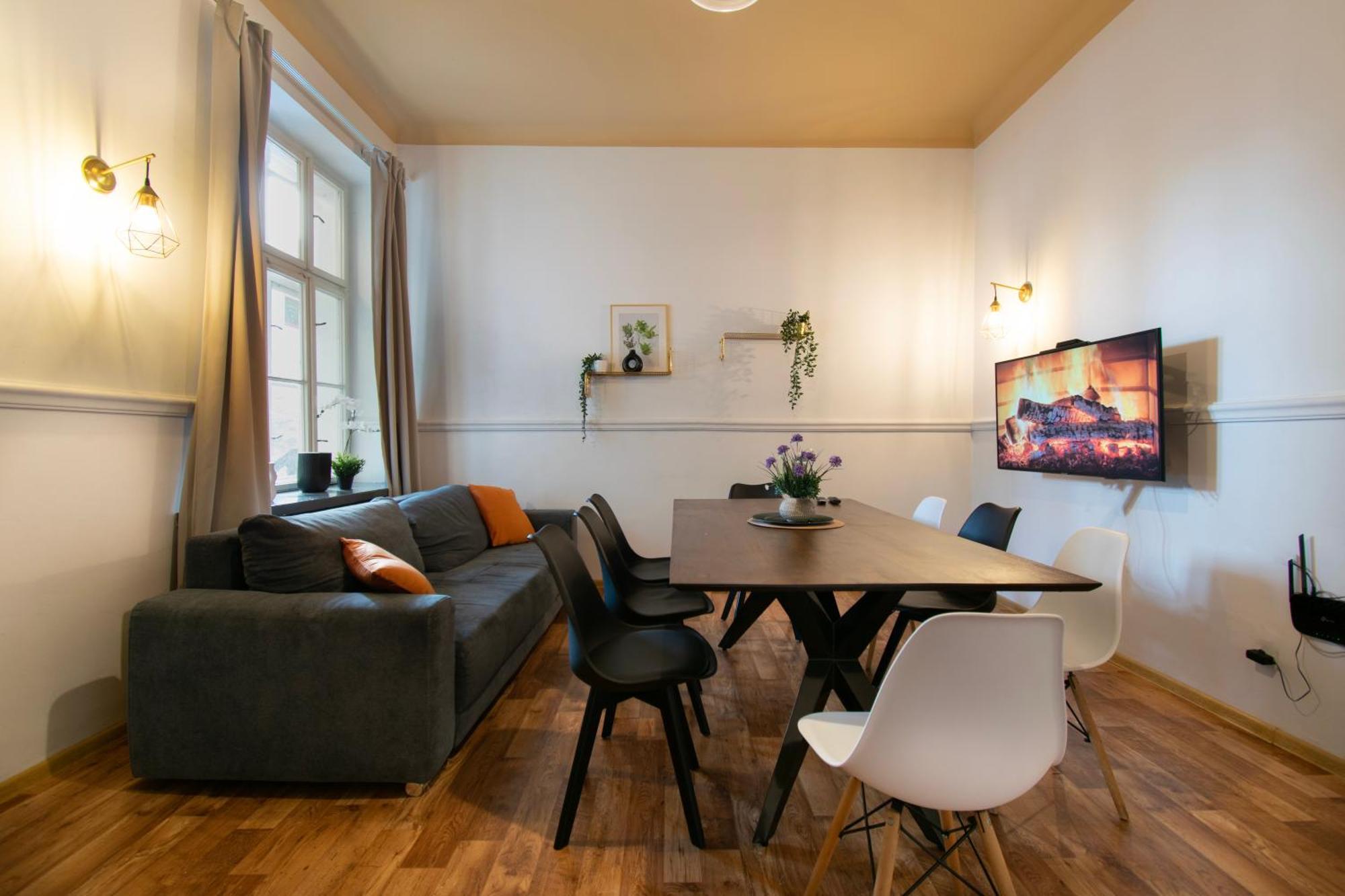 Huge Smoleńsk Street Appartement Krakau