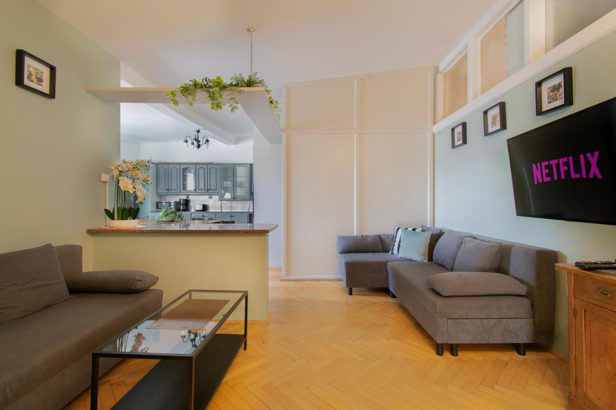 Huge Smoleńsk Street Appartement Krakau